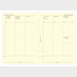 Filofax Refill A5 2026 Uge Per Opslag Vertikal