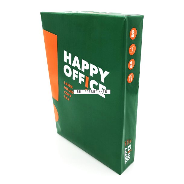 H.O. Kopipapir A4 80g 500 ark