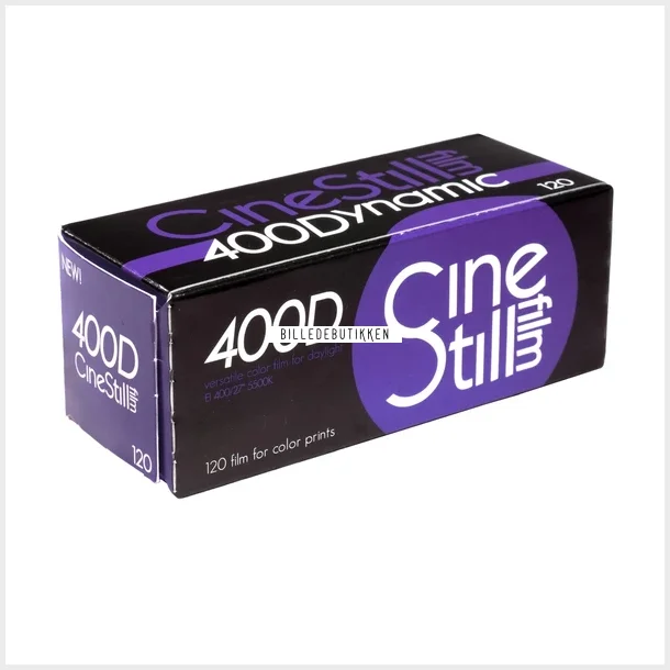 Cinestill 400D 120 Farvenegativ film
