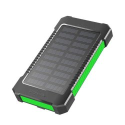 LogiLink  SOLCELLE Powerbank 8000MAH GRN/SORT