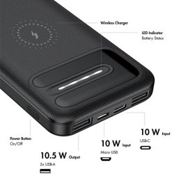 LogiLink Powerbank 8000MAH Wireless