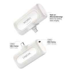 Logilink Powerbank 5000mAh USB-C