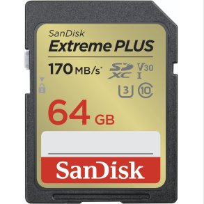 SanDisk Extreme Plus SDXC 64GB