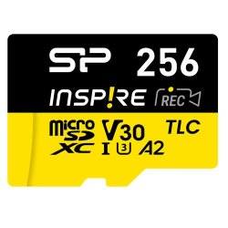 Silicon Inspire microSDXC A2 256GB Inkl. kortl�ser