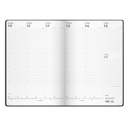 Mayland City Diplomat ugekalender sort vinyl 2026 FSC Mix