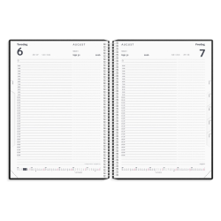 Mayland Timekalender sort PP-plast 2026 FSC Mix