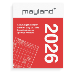 Mayland Broderikalender m/split 2026 FSC Mix
