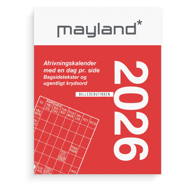 Mayland Broderikalender m/split 2026 FSC Mix