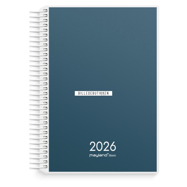 Mayland Basic dagkalender PP-plast 2026 FSC Mix