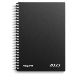 Mayland Timekalender sort PP-plast 2027 FSC Mix