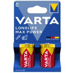 Varta Longlife Max Power C 2-pak