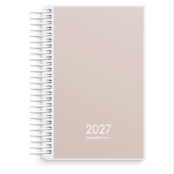Mayland Basic mini dagkalender PP-plast 2027 FSC Mix