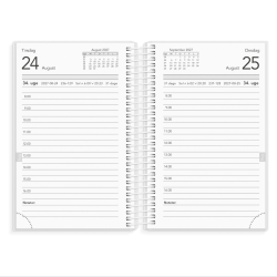 Mayland Basic mini dagkalender PP-plast 2027 FSC Mix