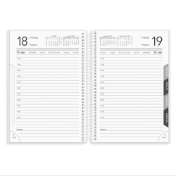 Mayland Basic dagkalender PP-plast 2027 FSC Mix