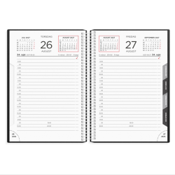 Mayland Dagkalender sort PP-plast 2027 FSC Mix