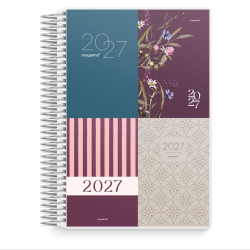 Mayland Dagkalender m/4 illu. PP-plast 2027 FSC Mix