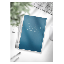 Mayland Dagkalender m/4 illu. PP-plast 2027 FSC Mix