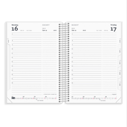 Mayland Dagkalender m/4 illu. PP-plast 2027 FSC Mix