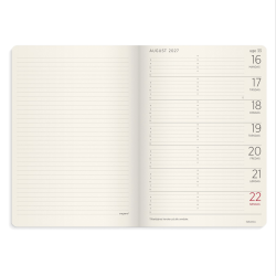 Mayland A5 Forma Deluxe ugekalender tv�rf. sort kunstskind 2027