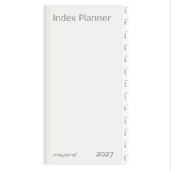 Mayland Index Planner m�nedskalender REFILL 2027 FSC Mix