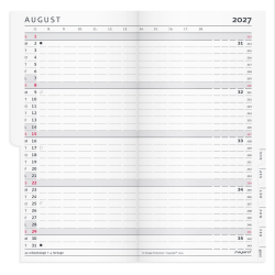 Mayland Index Planner m�nedskalender REFILL 2027 FSC Mix
