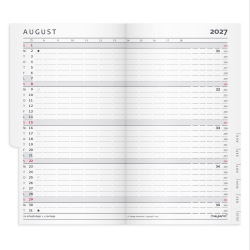 Mayland Index Planner mini m�nedskalender REFILL 2027 FSC Mix