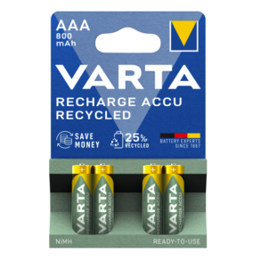 Varta Akku Power AAA 800mAh X4