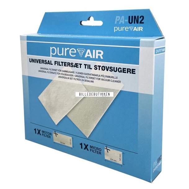 PureAir UN2 Universal Klippefilter