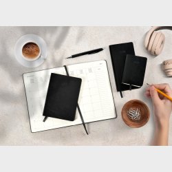 Wera Kalender Bj�rn 2027 A5 Uge pr. opslag Lodret Sort
