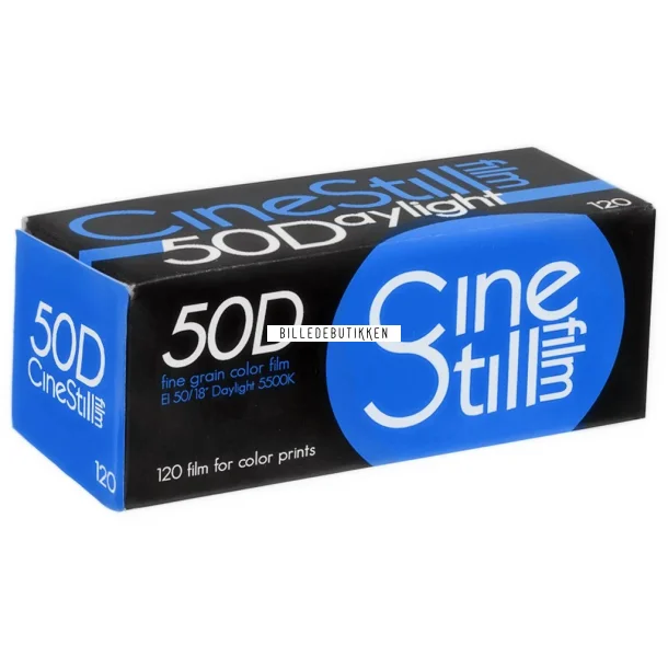 Cinestill 50D 120 Farvenegativ