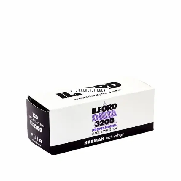 Ilford Film 3200 Delta 120