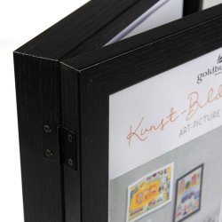 GB Kunst-Billedramme Sort A4