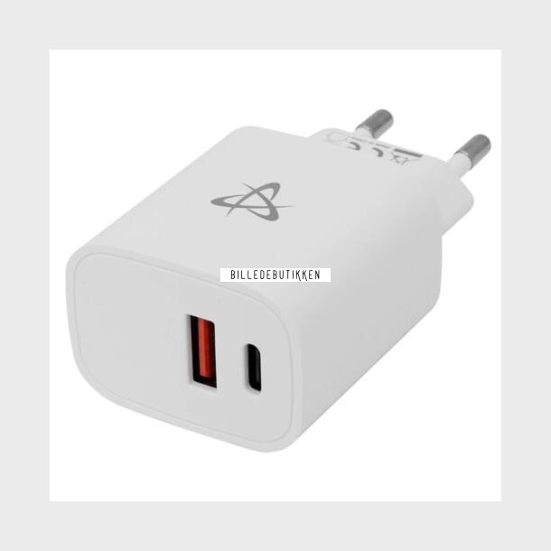 SBOX 220V Opl. USB-C + USB-A 20W