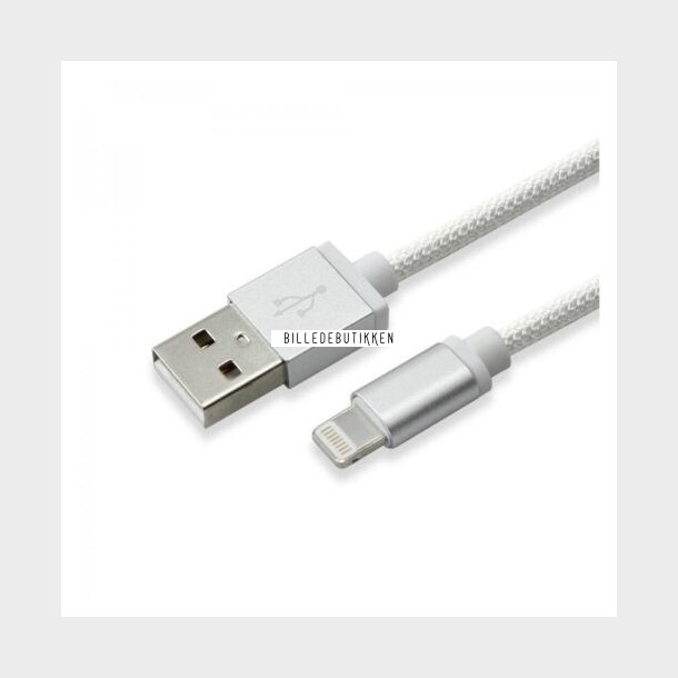 SBOX iPhone USB S�lv 1,5m