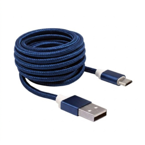 SBOX Micro USB Kabel 1,5m Bl�