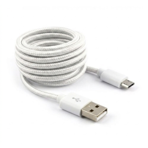 SBOX Micro USB Kabel 1,5m Hvid