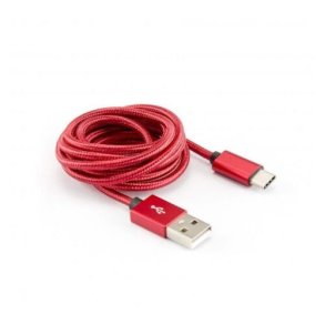 SBOX USB-C Kabel 1,5m R�d