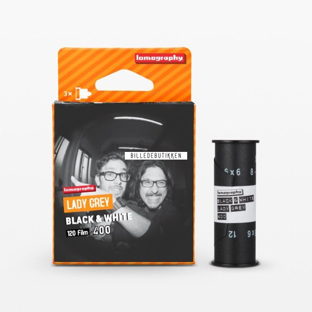 Lomography 400/120 B&W Lady Grey 3-pack