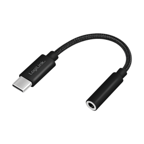LogoLink USB-C - 3,5mm mini jack