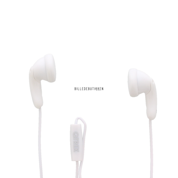 QT In-ear m/ remote hvid