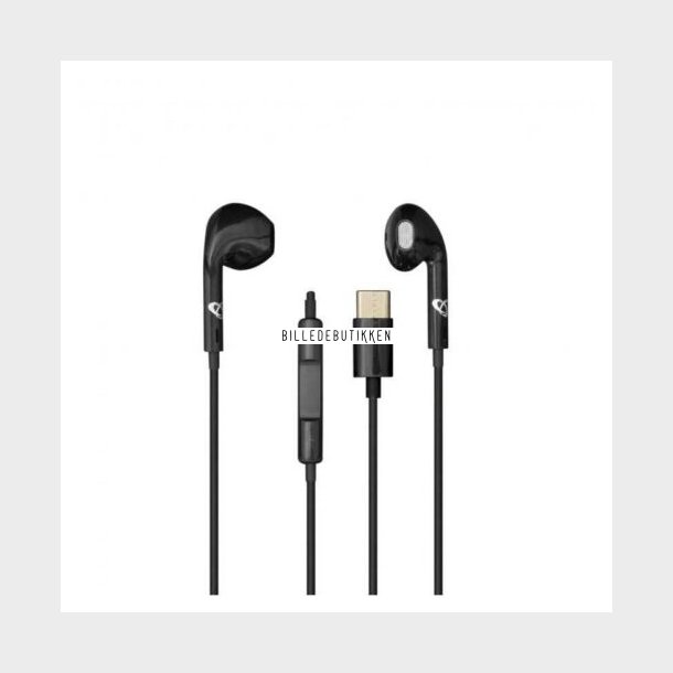 SBOX In-Ear Tc-055b Mikr. Sort