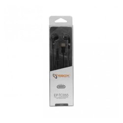 SBOX In-Ear Tc-055b Mikr. Sort