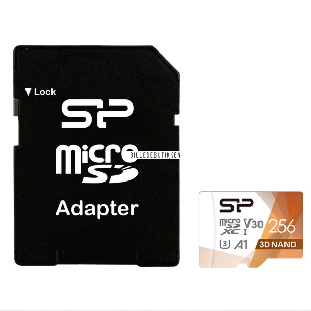 Silicon Superior Pro micro SDXC 256GB UHS-I U3 V30
