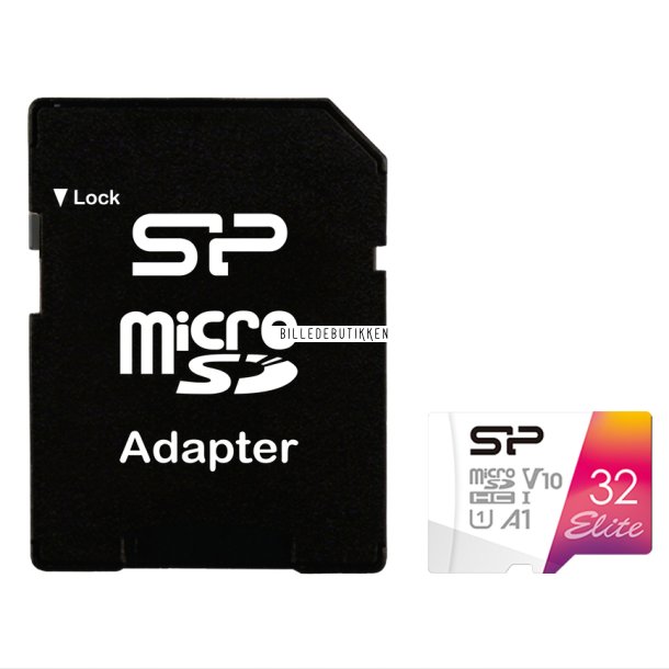 Silicon Elite microSDHC 32GB USH-1