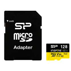 Silicon Inspire microSDXC A2 128GB inkl. adapter
