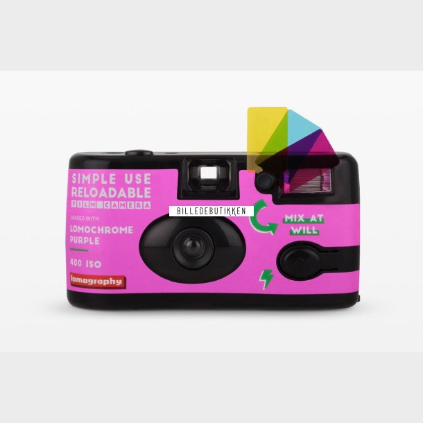 Lomography Simple Use Camera 400/27 Lomochrome Purple