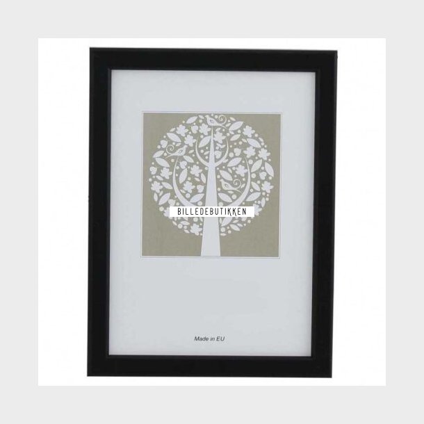 SLIM TR� SORT 10X15CM Refleksfri