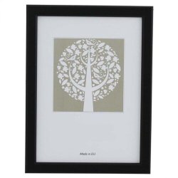SLIM TR� SORT 24X30CM Refleksfri