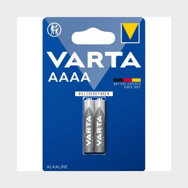 VARTA BATT. AAAA ALKALINE X2
