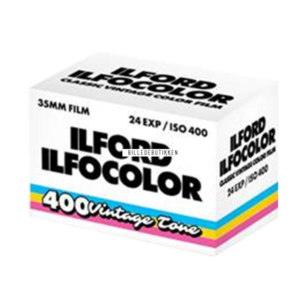 Ilford Ilfocolor 400 Vintage Tone 35mm 24 Exposure film